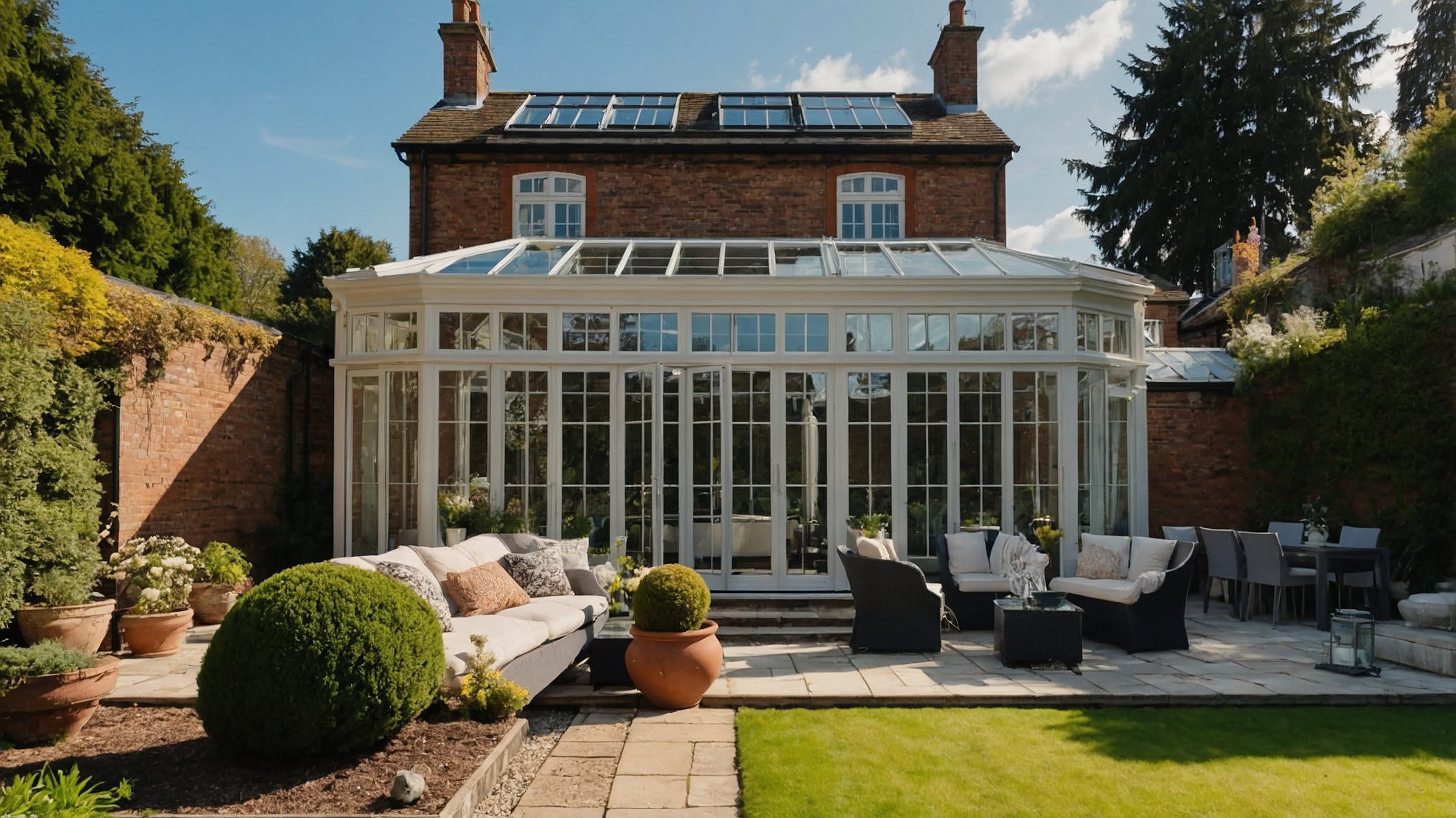 8 Home Improvements That Add The Most Value And Improve The Lifestyle Image Of A Modern Conservatory Orangery Exterior