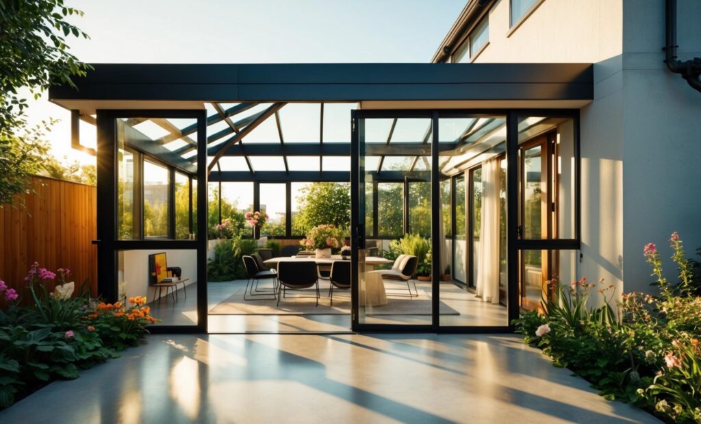 6 Best Bungalow Conservatory Styles To Fit Any Budget Modern Bungalow Conservatory With Solid Flat Roof