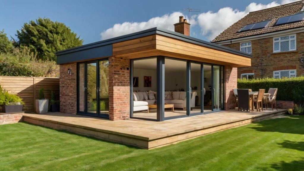 Lean-To Roof Extension