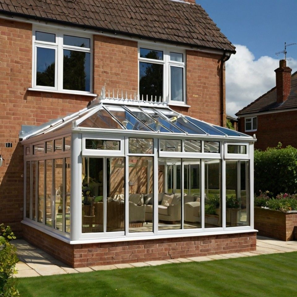 Modern Aluminum Conservatory