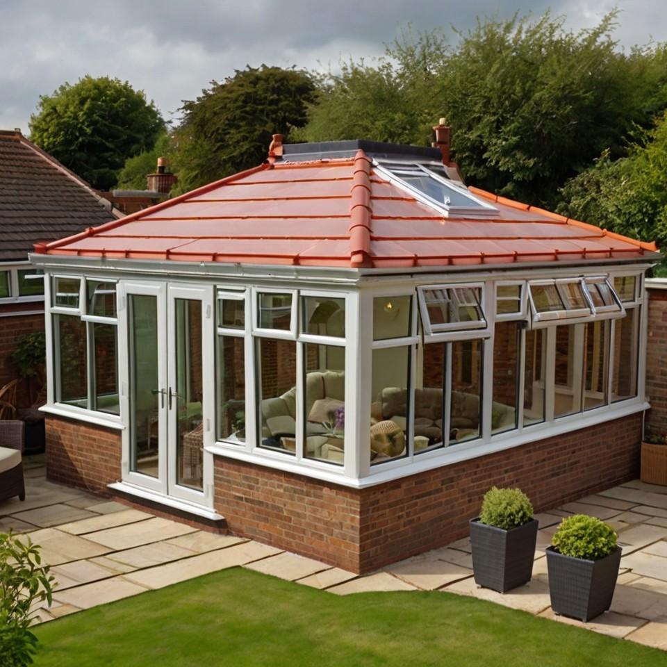 Edwardian Solid Roof Conservatory